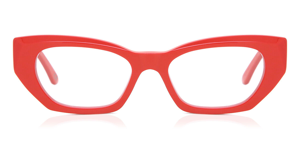 Image of Retrosuperfuture AMATA OPTICAL ROSSO 4O3 Óculos de Grau Vermelhos Masculino PRT