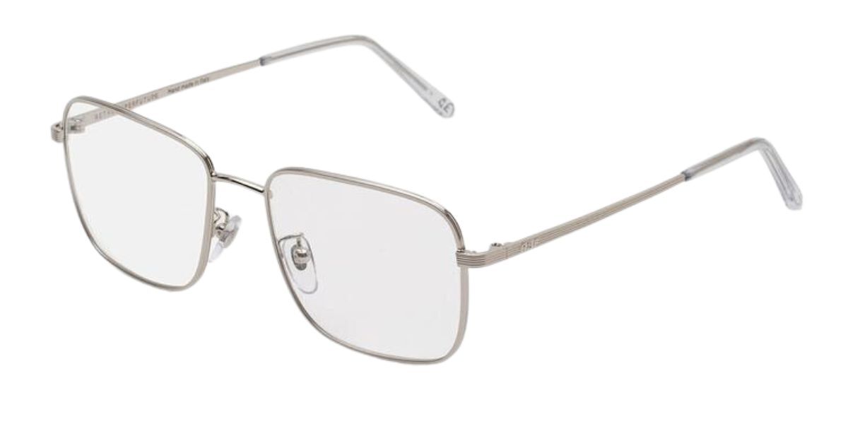 Image of Retrosuperfuture NUMERO 105 ARGENTO GKT Óculos de Grau Prata Masculino BRLPT