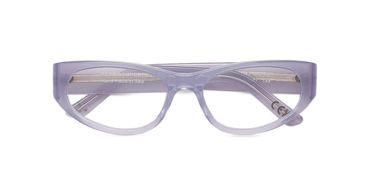 Image of Retrosuperfuture NUMERO 112 LILLA TT4 Óculos de Grau Purple Feminino BRLPT