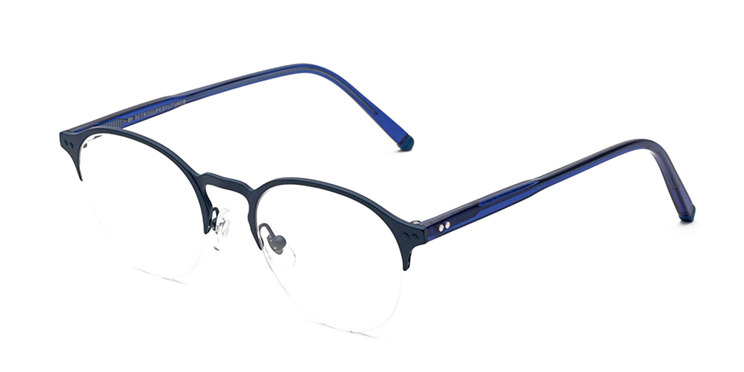 Image of Retrosuperfuture NUMERO 38 UWY Óculos de Grau Azuis Masculino BRLPT