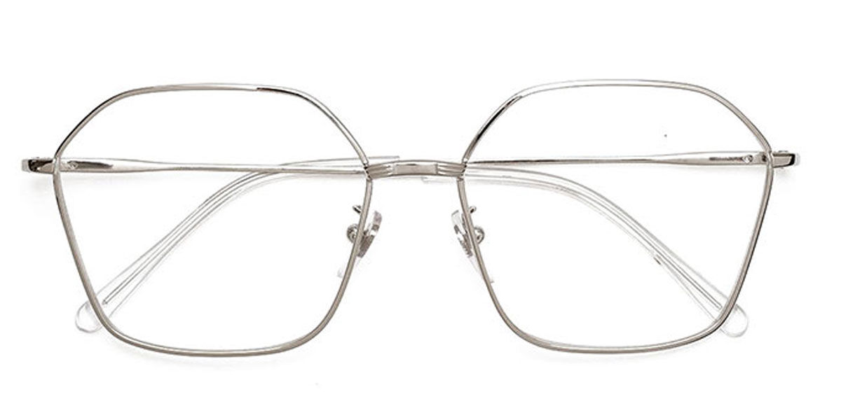 Image of Retrosuperfuture NUMERO 91 ORO A87 Óculos de Grau Prata Masculino BRLPT