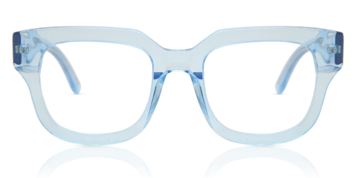 Image of Retrosuperfuture SABATO OPTICAL SPOTTED HAVANA CRE Gafas Recetadas para Hombre Azules ESP