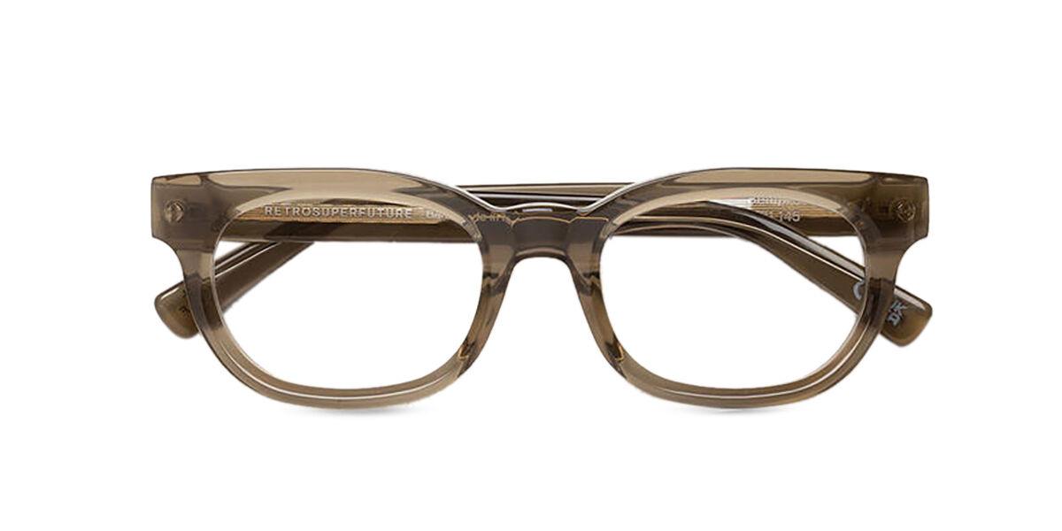Image of Retrosuperfuture SEMPRE OPTICAL REGOLE ZX4 Óculos de Grau Marrons Feminino BRLPT