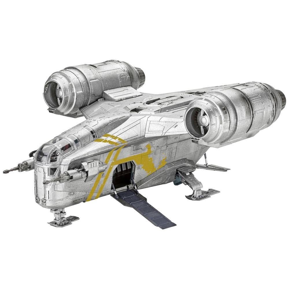Image of Revell 06788 Star Wars The Mandalorian: Razor Crest Platinum Edition Sci-Fi spacecraft assembly kit 1:72