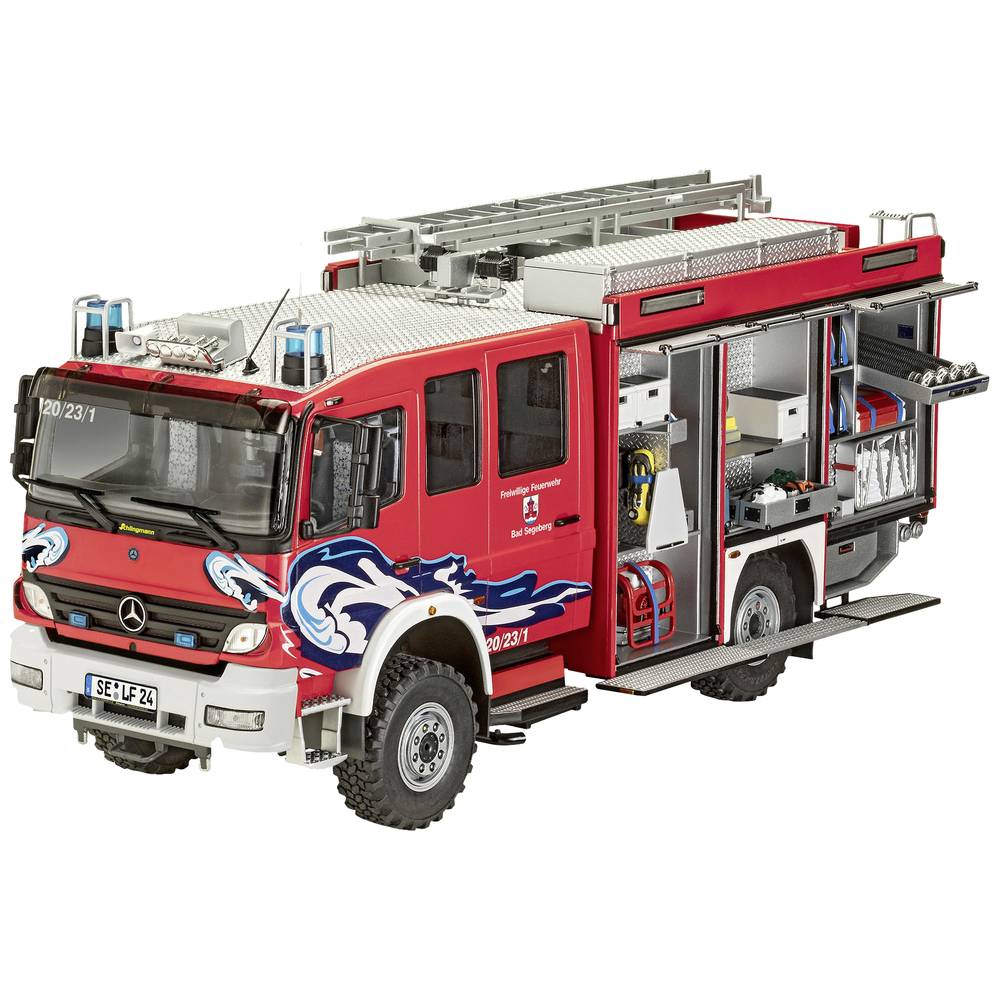 Image of Revell 07586 Schlingmann TLF 16/25 Fire engine assembly kit 1:24