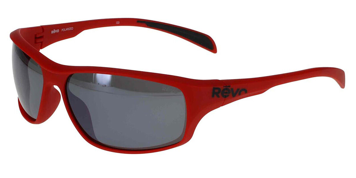 Image of Revo RE 1239 VERTEX Polarized 06 GY Óculos de Sol Vermelhos Masculino PRT