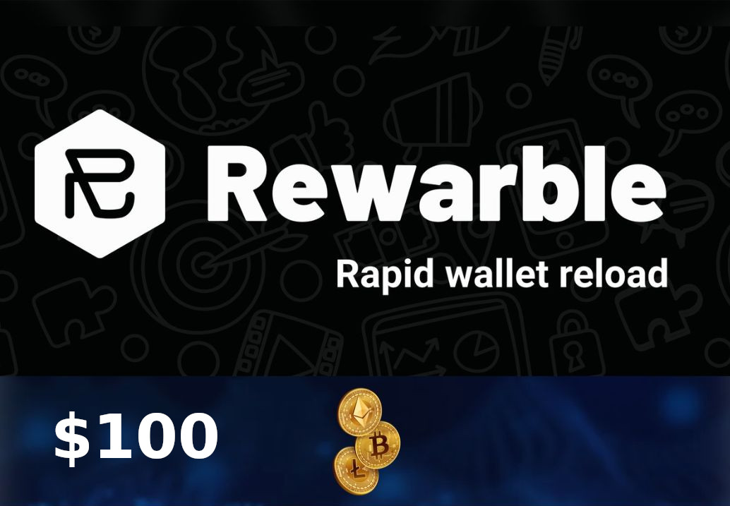 Image of Rewarble Crypto $100 Gift Card US TR