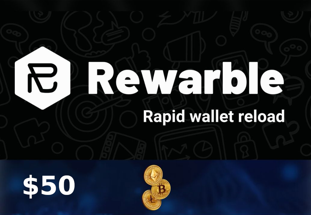 Image of Rewarble Crypto $50 Gift Card US TR