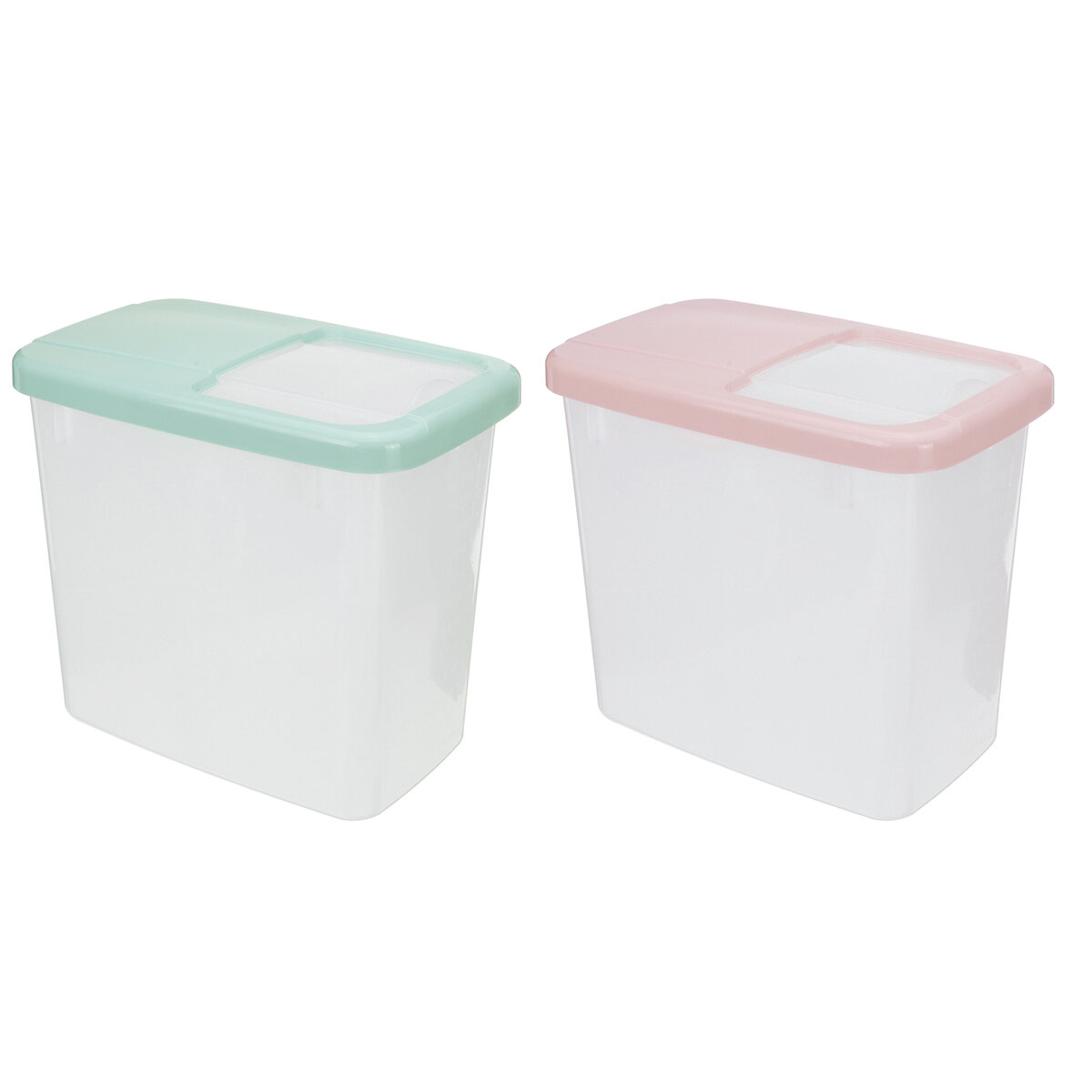 Image of Rice Storage Box Sealed Moisture-Proof Large Capacity Grain Flour Container Kitchen Rice Storage Barrel Box Kitchen Tool