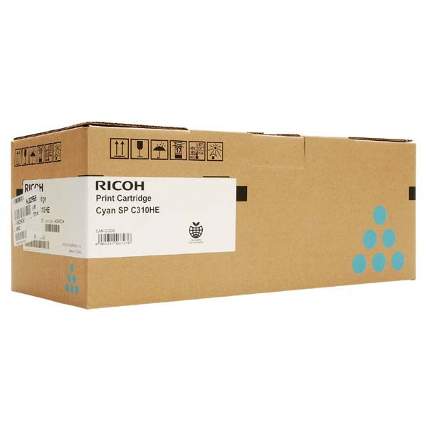 Image of Ricoh 406480 azuriu (cyan) toner original RO ID 14850