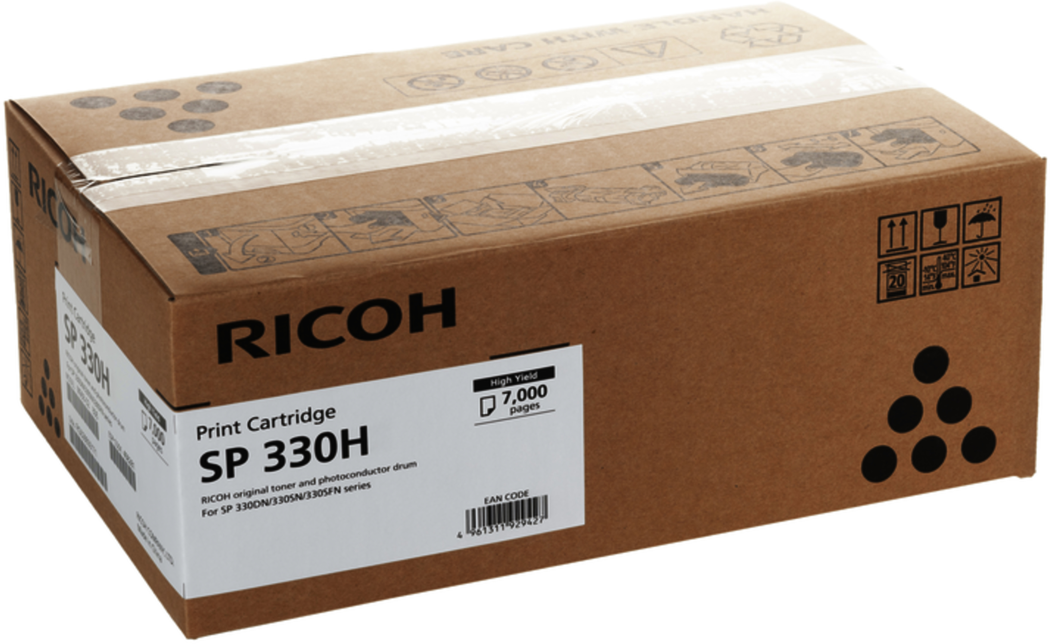 Image of Ricoh 408281 černý (black) originální toner CZ ID 326758