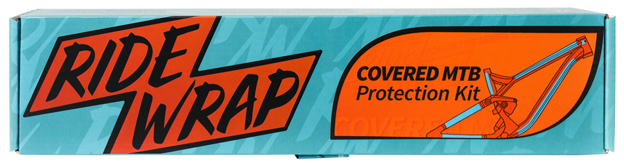 Image of RideWrap Covered Dual Suspension MTB Frame Protection Kit - Matte