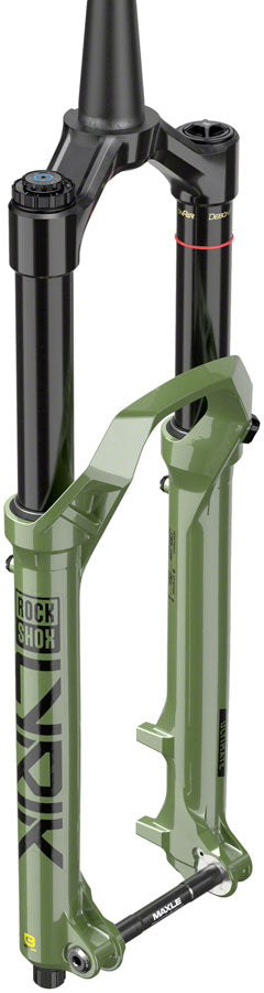 Image of RockShox Lyrik Ultimate Charger 3 RC2 Suspension Fork - 275" 160 mm 15 x 110 mm 37 mm Offset Green D1