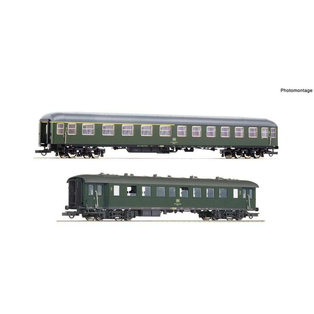 Image of Roco 74011 H0 set of 2 2 Passenger train release of DB
