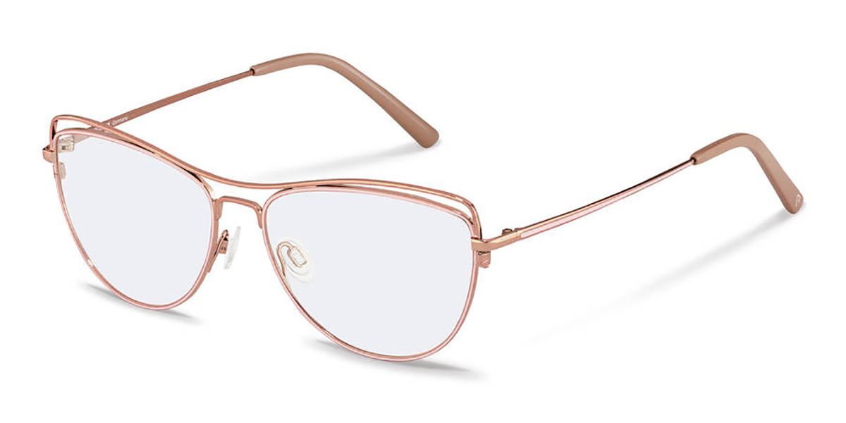 Image of Rodenstock R2628 B Óculos de Grau Dourados Feminino PRT