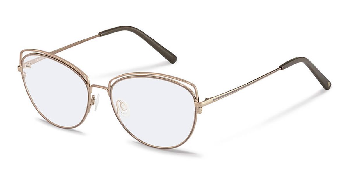 Image of Rodenstock R2629 B Óculos de Grau Dourados Feminino PRT