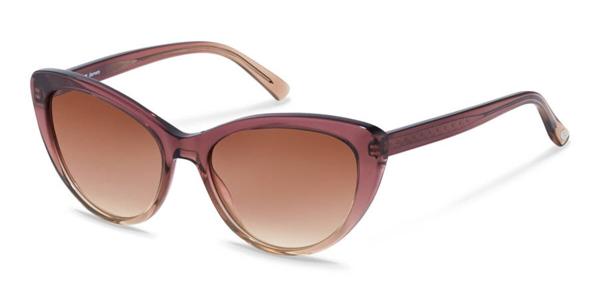 Image of Rodenstock R3324 B165 Óculos de Sol Feminino Vermelhos BRLPT