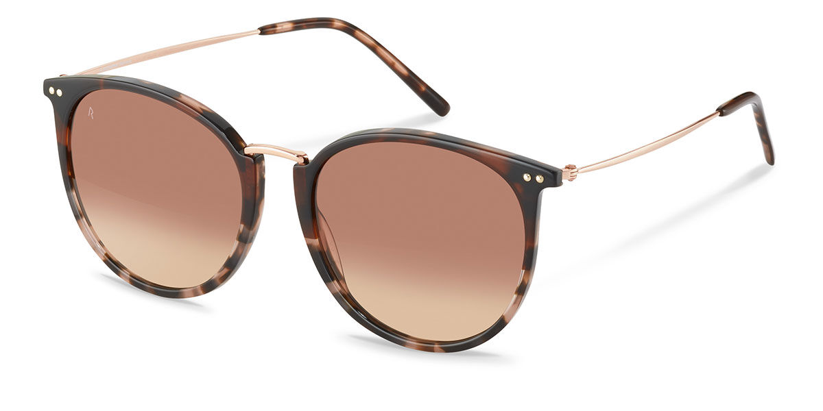 Image of Rodenstock R3333 C165 55 Lunettes De Soleil Femme Tortoiseshell FR