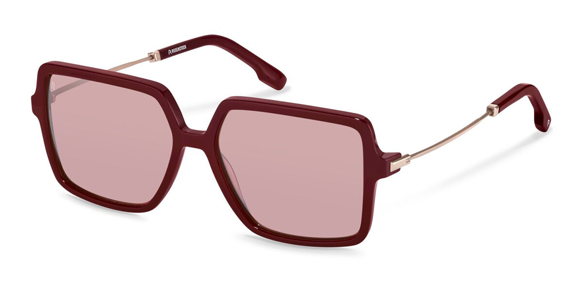 Image of Rodenstock R3345 C Óculos de Sol Vinho Feminino PRT