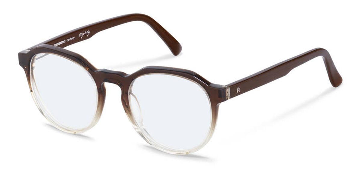 Image of Rodenstock R5338 B Óculos de Grau Marrons Masculino BRLPT