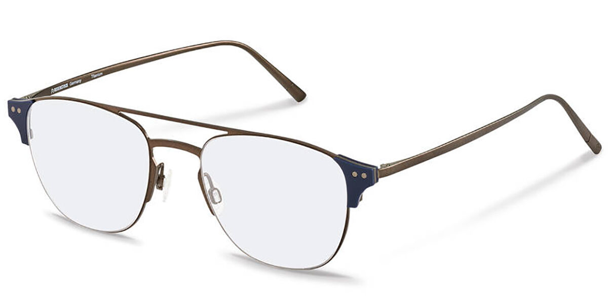 Image of Rodenstock R7097 A Óculos de Grau Azuis Feminino PRT