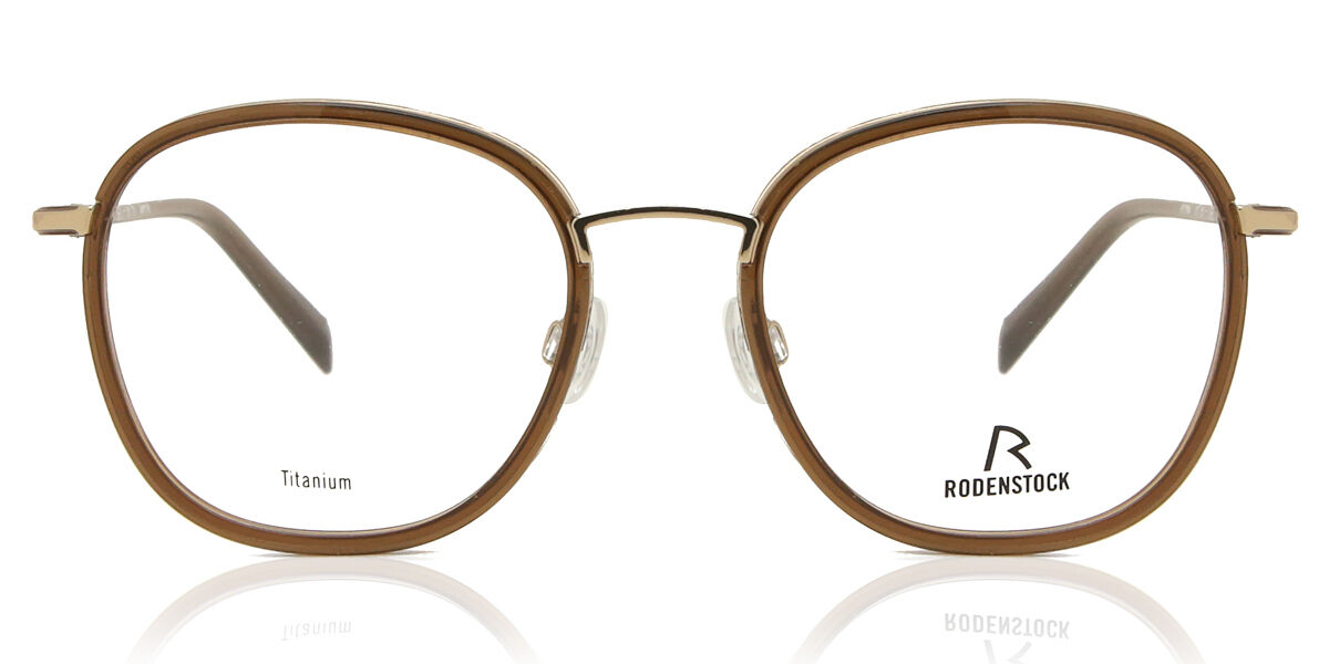 Image of Rodenstock R7114 B Óculos de Grau Marrons Feminino BRLPT