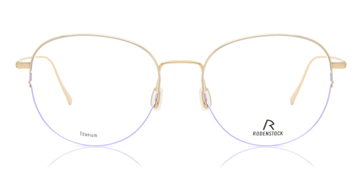 Image of Rodenstock R7131 D Óculos de Grau Dourados Masculino BRLPT
