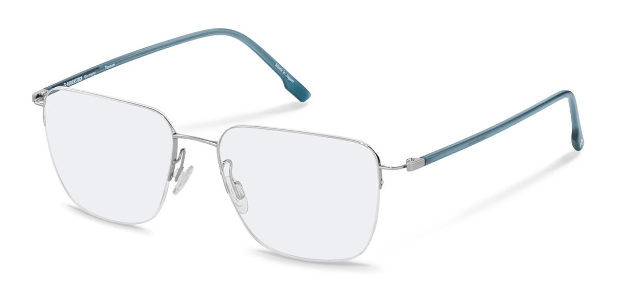 Image of Rodenstock R7144 B Óculos de Grau Prata Masculino PRT