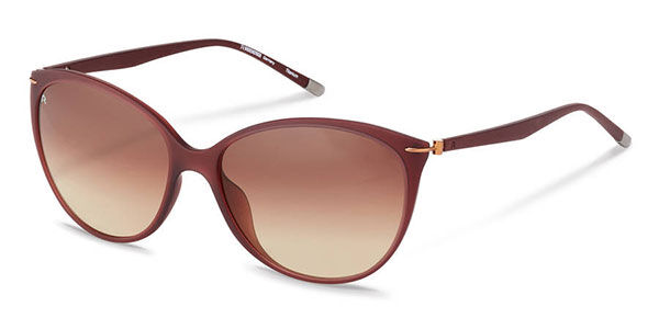 Image of Rodenstock R7412 C Óculos de Sol Feminino Vermelhos BRLPT