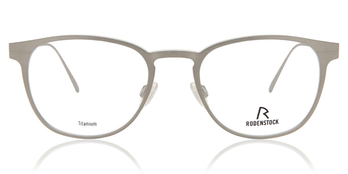 Image of Rodenstock R8021 B Óculos de Grau Prata Masculino BRLPT