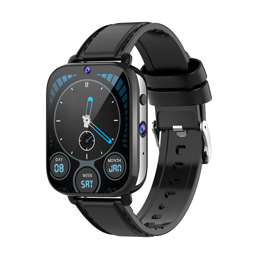 Image of Rogbid King Ceramic Case 175 inch 320*385px Screen Android Smartwatch Heart Rate SpO2 Monitor Dual Cameras GPS GLONASS