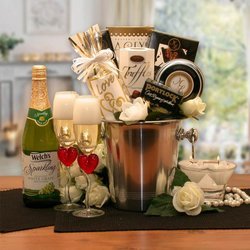 Image of Romantic Evening For Two Gift Basket