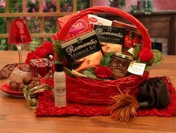 Image of Romantic Massage Gift Basket