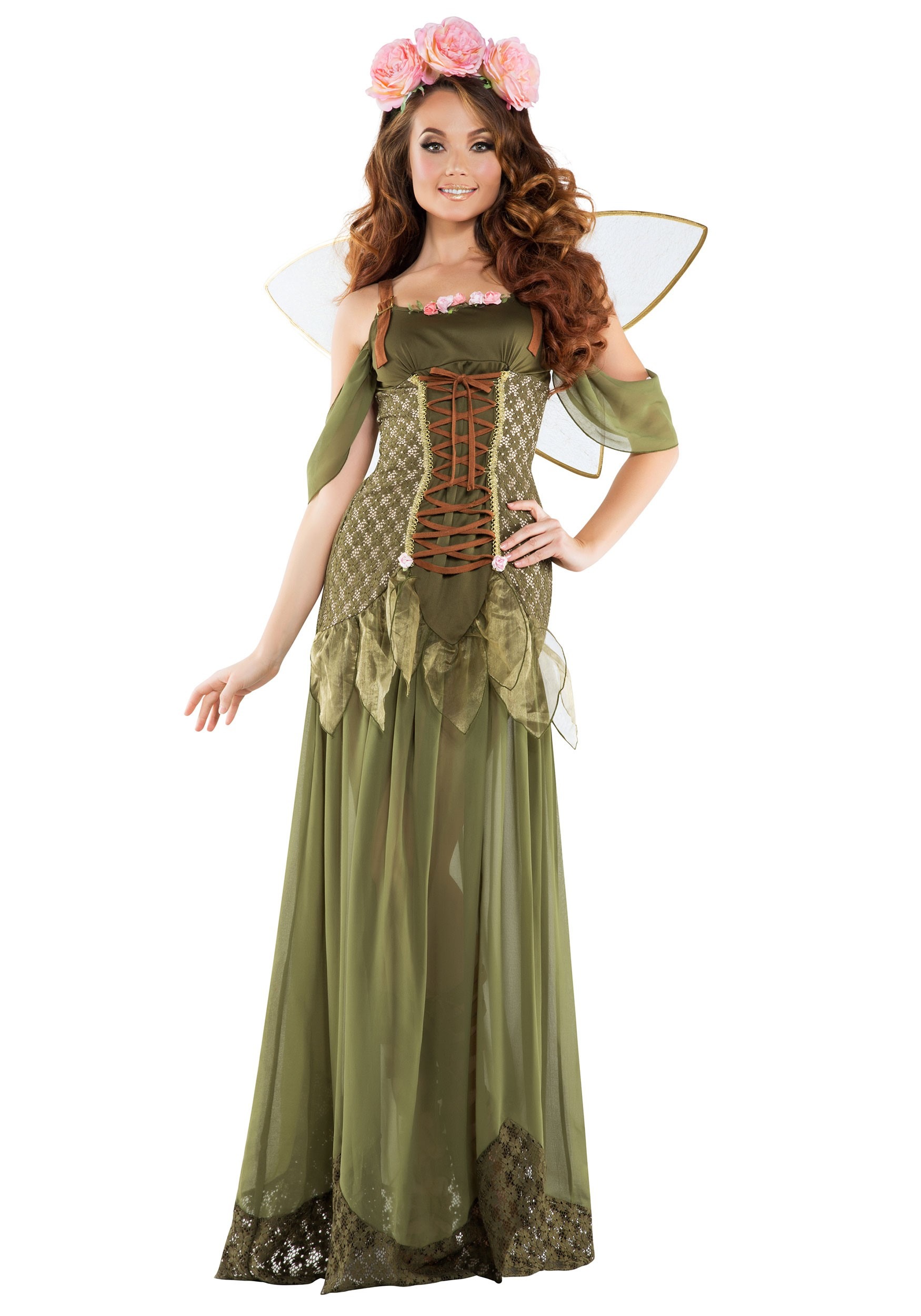 Image of Rose Fairy Princess Costume for Women ID SLS6116-L