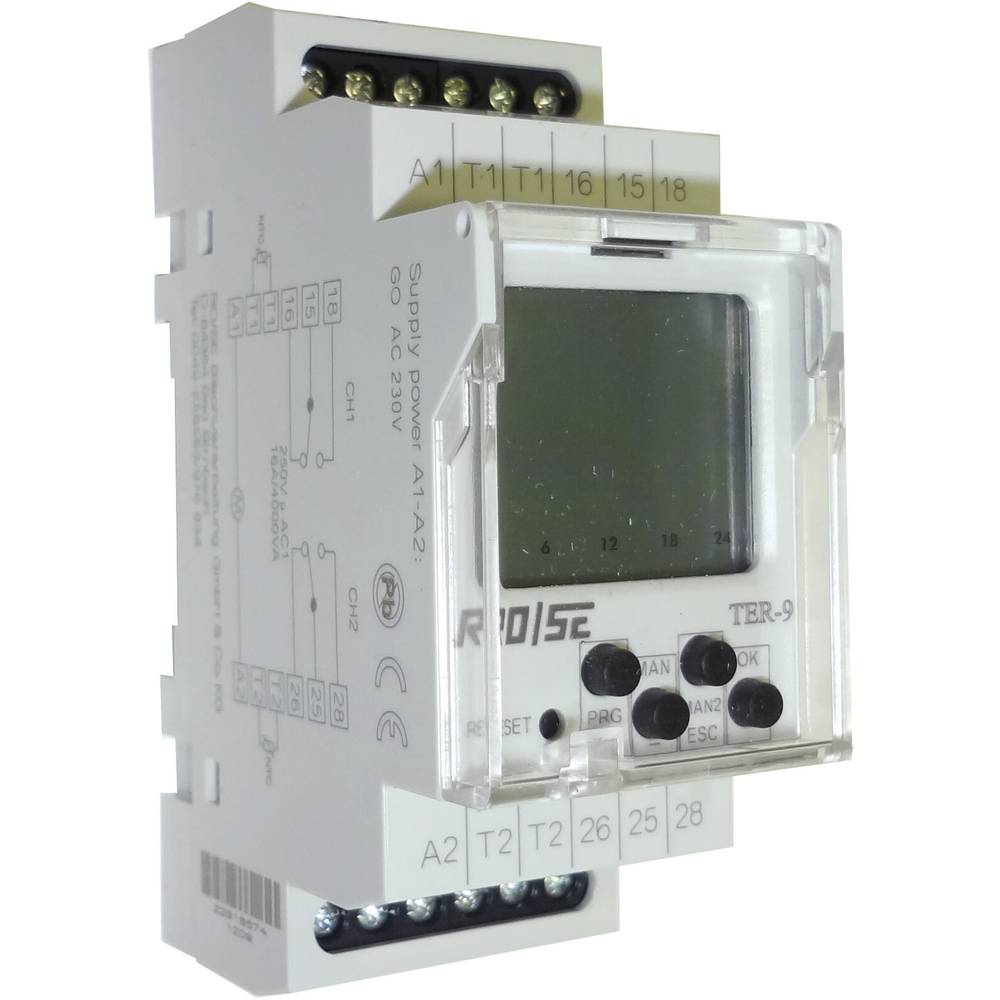 Image of Rose LM TER-9 Multifunctional Digital Control Cabinet Thermostat