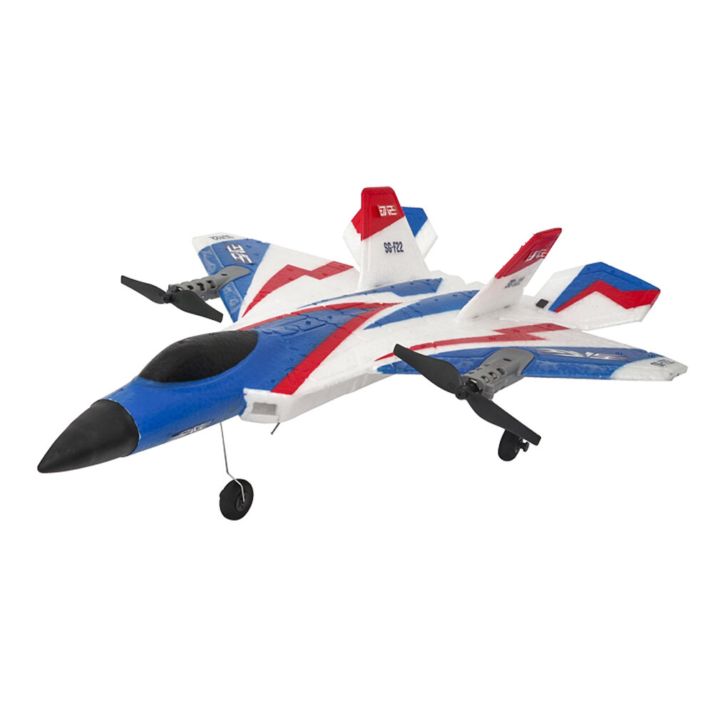 Image of SG-F22 280mm Wingspan 24G 4CH 3D/6G Mode Switchable EPP 3D Aerobatic One-Key Roll RC Airplane Warbird Beginner RTF With