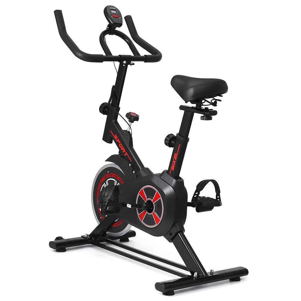 Image of SGODDE 150KG Exercise Bike Two-way Belt Drive Quiet Home Indoor Training Cycling Bikes Body Building Gym Fitness Equipme