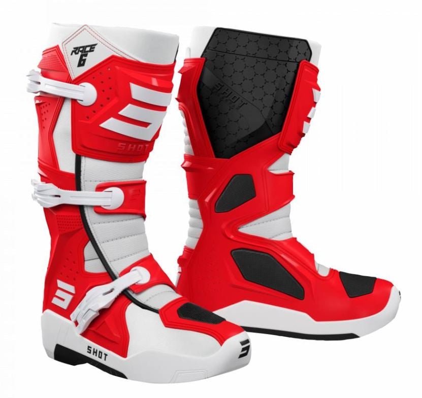 Image of SHOT Boots Race 6 Red Size 46 ID 3701030117542