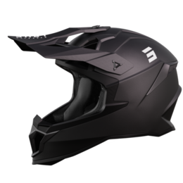 Image of SHOT Lite Solid Black Matt 20 Offroad Helmet Size 2XL ID 3701030105877