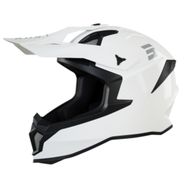 Image of SHOT Lite Solid Blanc Brillant 20 Casque Cross Taille XL