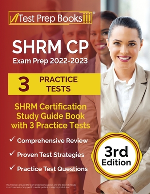 Image of SHRM CP Exam Prep 2022-2023: SHRM Certification Study Guide Book with 3 Practice Tests [3rd Edition]