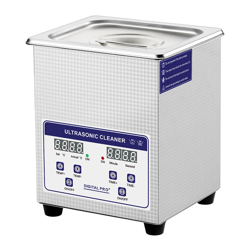 Image of SKYMEN JP-010S Digital 2L Ultrasonic Cleaner with Heating Timer Bath 60W Ultrasound Machine Dental Watches Glasses Coins