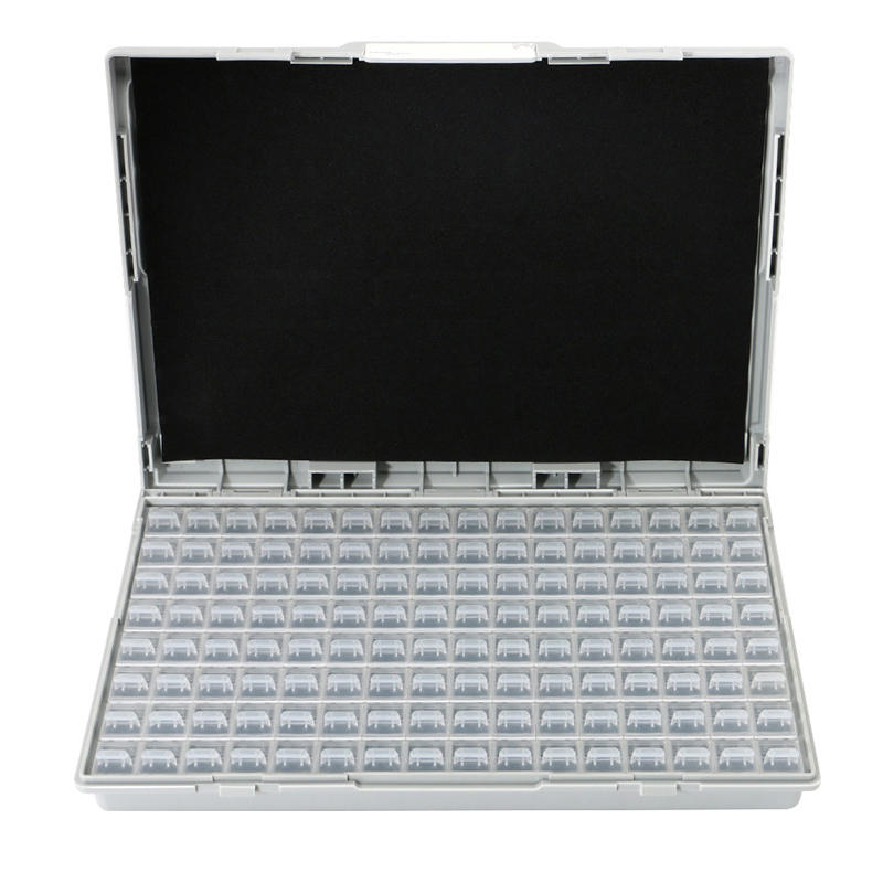 Image of SMD SMT IC Resistor Capacitor Electronics Storage Case Organizers ESD Safe Precision Component