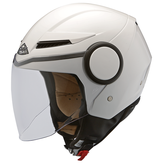 Image of SMK Streem White Jet Helmet Talla XL