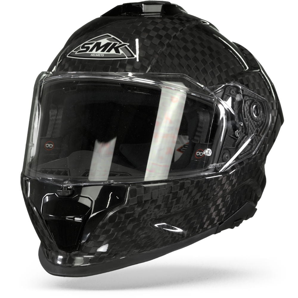 Image of SMK Titan Carbon Black Full Face Helmet Talla 2XL
