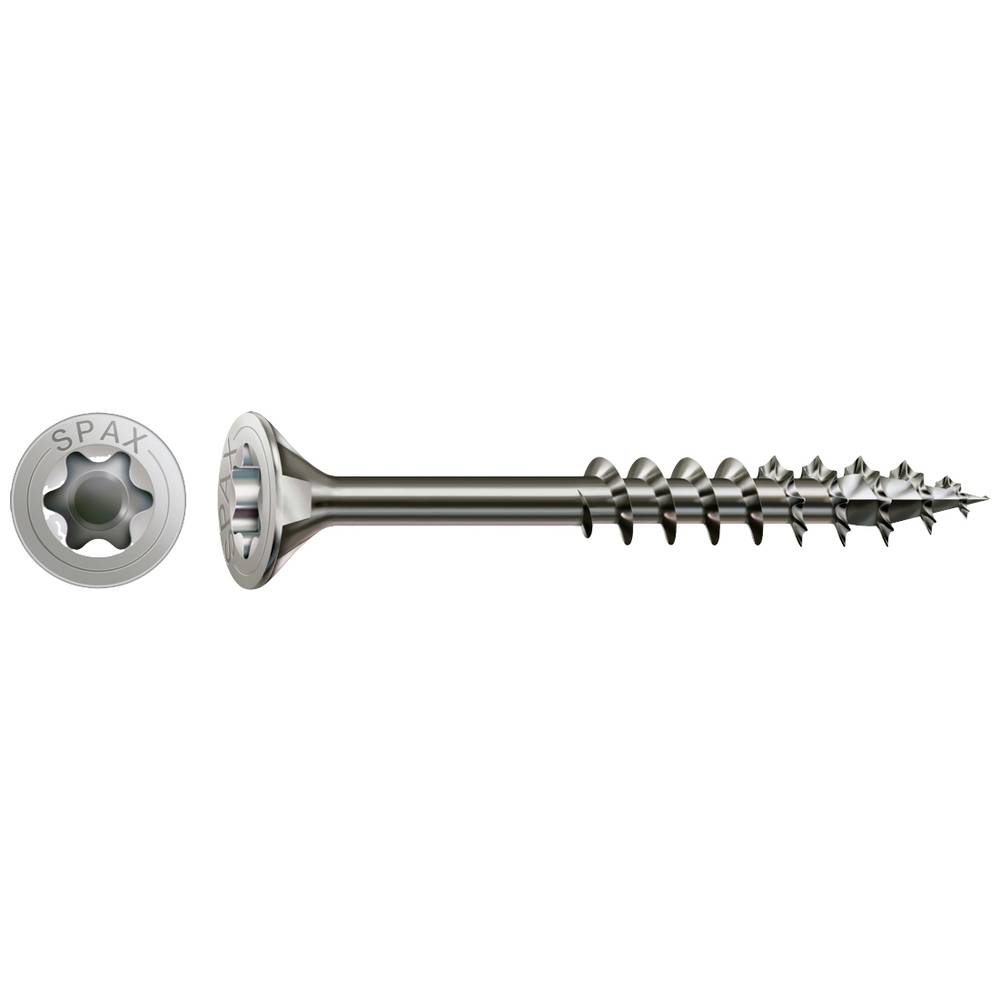 Image of SPAX 0197000601403 Wood screw 6 mm 140 mm #####T-STAR plus Stainless steel A2 100 pc(s)