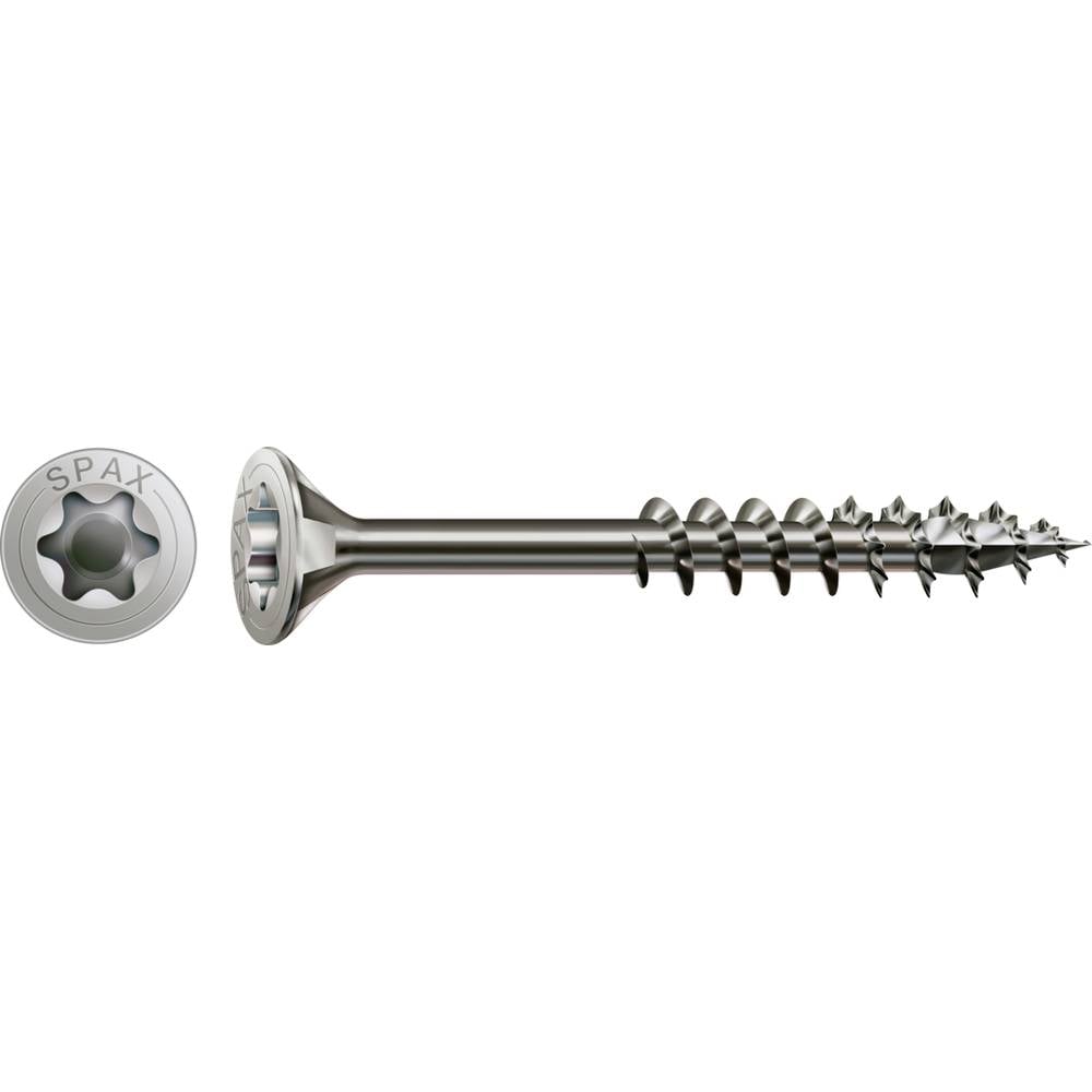 Image of SPAX 0197000801205 Wood screw 8 mm 120 mm #####T-STAR plus Stainless steel A2 50 pc(s)