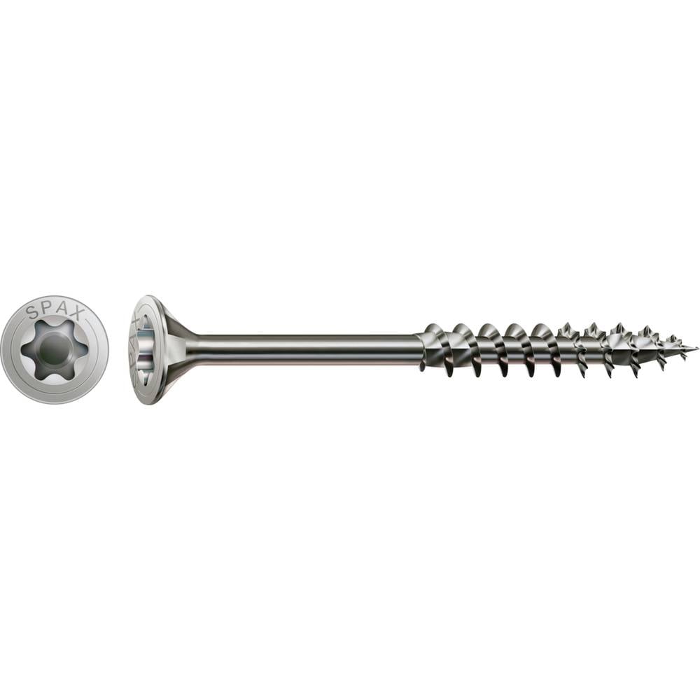 Image of SPAX 0197000801605 Wood screw 8 mm 160 mm #####T-STAR plus Stainless steel A2 50 pc(s)