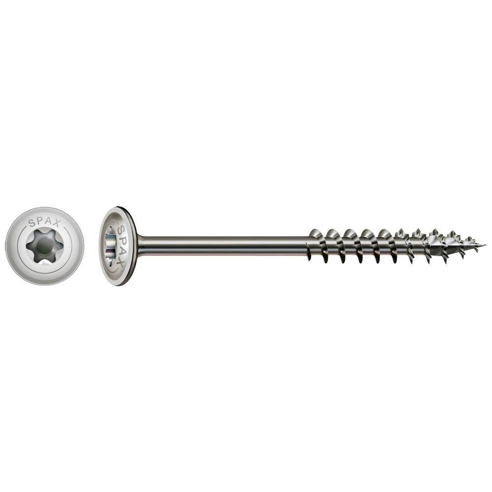Image of SPAX 0257000601005 Wood screw 6 mm 100 mm #####T-STAR plus Stainless steel A2 100 pc(s)