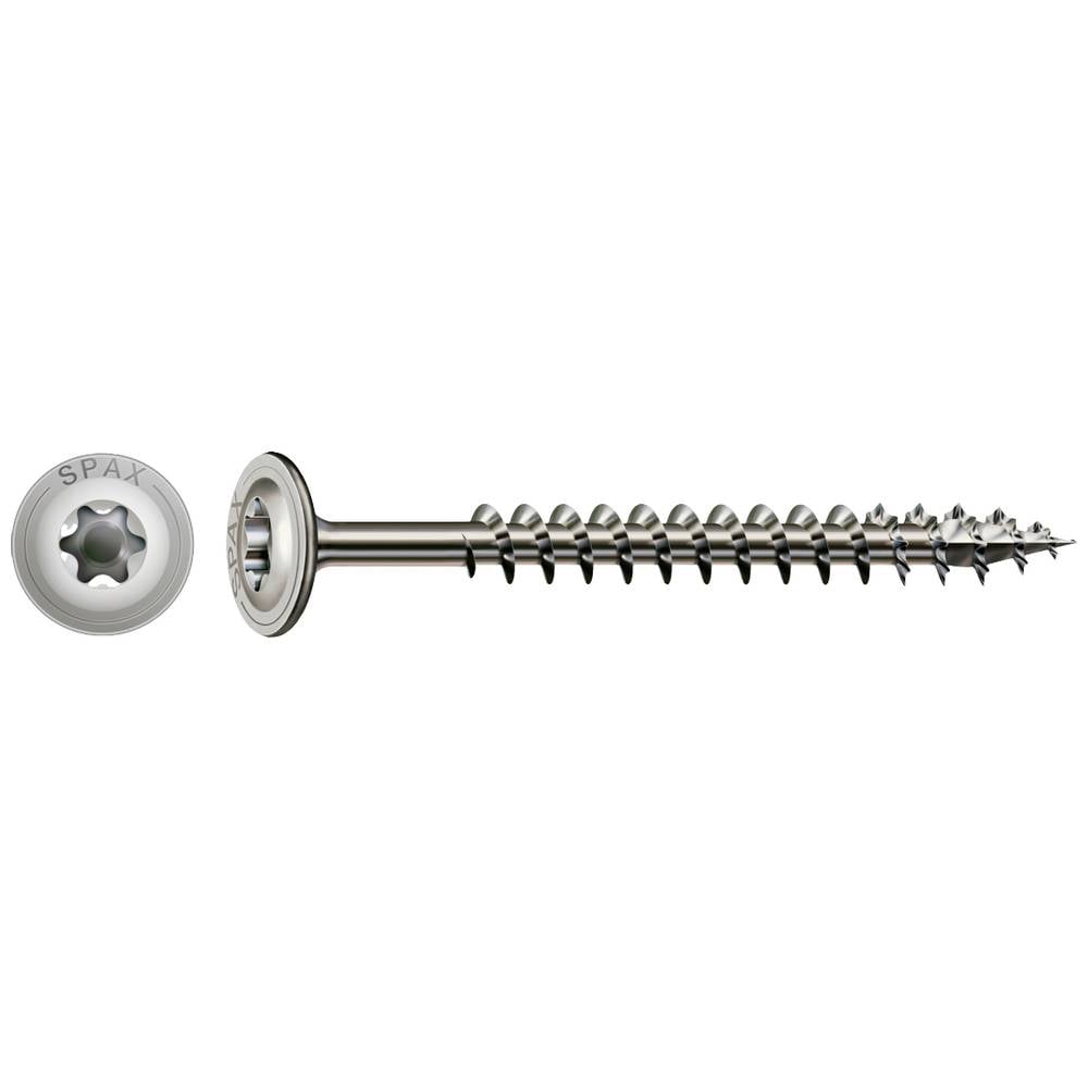 Image of SPAX 0257000801205 Wood screw 8 mm 120 mm #####T-STAR plus Stainless steel A2 50 pc(s)